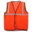 Orange Safety Jacket For Having Protection Against Accidents Usually in Construction Area's