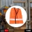 Orange Safety Jacket For Having Protection Against Accidents Usually in Construction Area's
