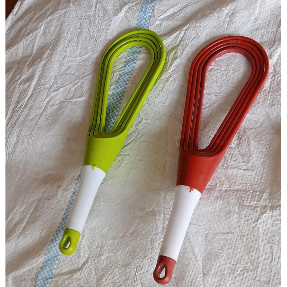 Depend ON Availability Manual Plastic Whisk Mixer for Milk,Coffee,Egg,Juice  Balloon Whisk, For Home & Kitchen