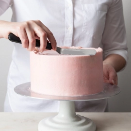 3-in-1 Multi-Function Stainless Steel Cake Icing Spatula Knife Set