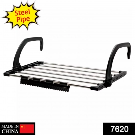 Steel Small Hanging Rack Cloth Drying Rack for Home, Balcony, and Window