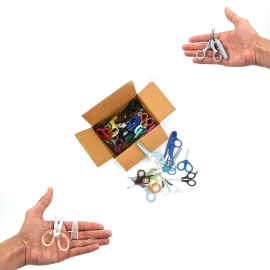 Mini Scissors for Cutting and Designing Purposes By Student