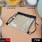 MULTIPURPOSE PLASTIC WATERPROOF POUCH BAG, TRANSPARENT STADIUM BAG