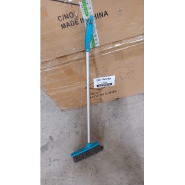 Long Handle | Floor Scrub Brushes for Cleaning Shower, Stiff Bristle Scrubber Brush