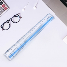 Transparent Ruler, Plastic Rulers, for School Classroom, Home, or Office