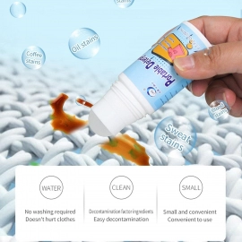 Clothes Stain Remover Bead Design Emergency Stain Rescue Roller Ball Cleaner