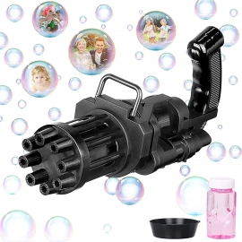 8-Hole battery operated Bubbles Gun Toys for Boys and Girls