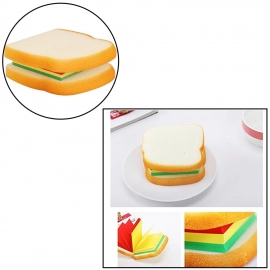 Sandwich Shaped Notepad | Sticky Notes | Memo Pads, Unique Mini Notes | Multicolor