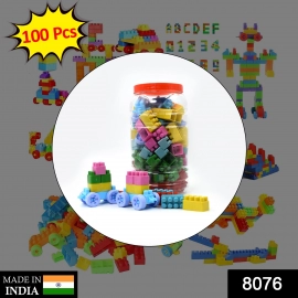100pc Building Blocks Early Learning Educational Toy For Kids