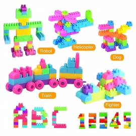 100pc Building Blocks Early Learning Educational Toy For Kids