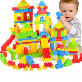 100pc Building Blocks Early Learning Educational Toy For Kids