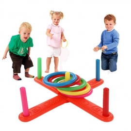 13 Pc Ring Toss Game Widely Used By Childrens And Kids For Playing