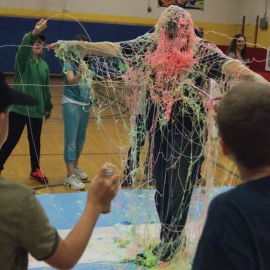 Party Crazy Ribbon Spray Used While Doing Parties and Get-Together Celebrations