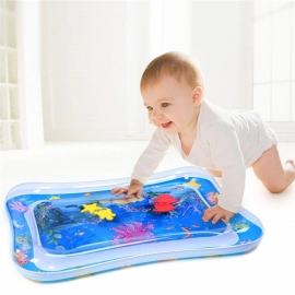 Baby Water Mat Inflatable Baby Play Mat Activity Center for Infant Baby Toys 3 to 15 Months