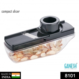 Ganesh Plastic Vegetable Slicer Cutter| Black