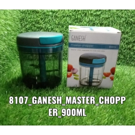 Ganesh Master Chopper with 5 Stainless Steel Blades, XL Large Jumbo Chopper | 900 Ml