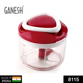 Ganesh Chopper Vegetable Cutter Red | 650 ml