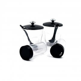 Ganesh rendy Condiment set For Kitchen Transparent jar For Easy To Access Spice 1 Piece Spice Set  (Plastic)