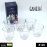  Ganesh Lily Glass Break Resistant Plastic Set Of 6Pcs | 300 Ml