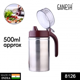 Oil Dispenser Stainless Steel With Small Nozzle 500ML Oil Container