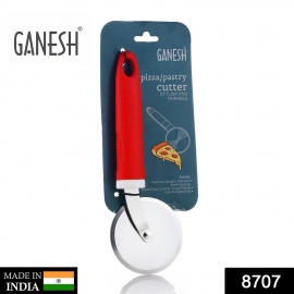 Ganesh  PIZZA PASTRY CUTTER Wheel Pizza Cutter  | Stainless Steel