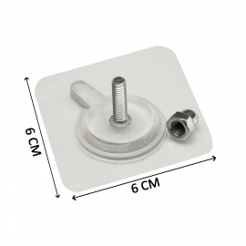 Adhesive Screw Wall Hook Used in All Kinds of Places Including Household and Offices