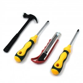4 Pc Helper Tool Set Used While Doing Plumbing and Electrician Repairment