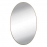 Small oval frameless mirror wall sticker for dressing