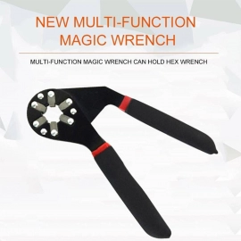 Multi Function Hexagon Universal Wrench Adjustable Bionic Plier Spanner Repair Hand Tool