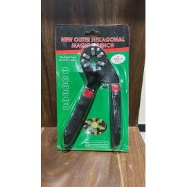 Multi Function Hexagon Universal Wrench Adjustable Bionic Plier Spanner Repair Hand Tool