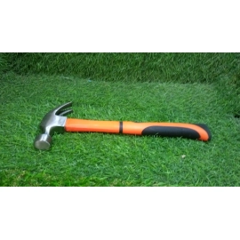 Stainless Claw Hammer With Fiberglass Handle, Shock Resistant, Corrosion Resistant | 28cm