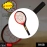 Anti Mosquito Racquet Rechargeable Insect Killer Bat with LED Light