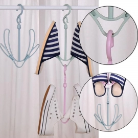 Shoes Drying Hanger, Rotatable Shoe Hanging Racks for Balcony Closet | 1pc