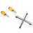Cross Rim Wrench, Way Car Wheel Screws Wrench Brace Spanner With Mini Screwdriver Repair Tools