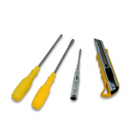 Screwdriver And PVC Sheet Perspex Cutter Cutting Tool (Pack Of 4)