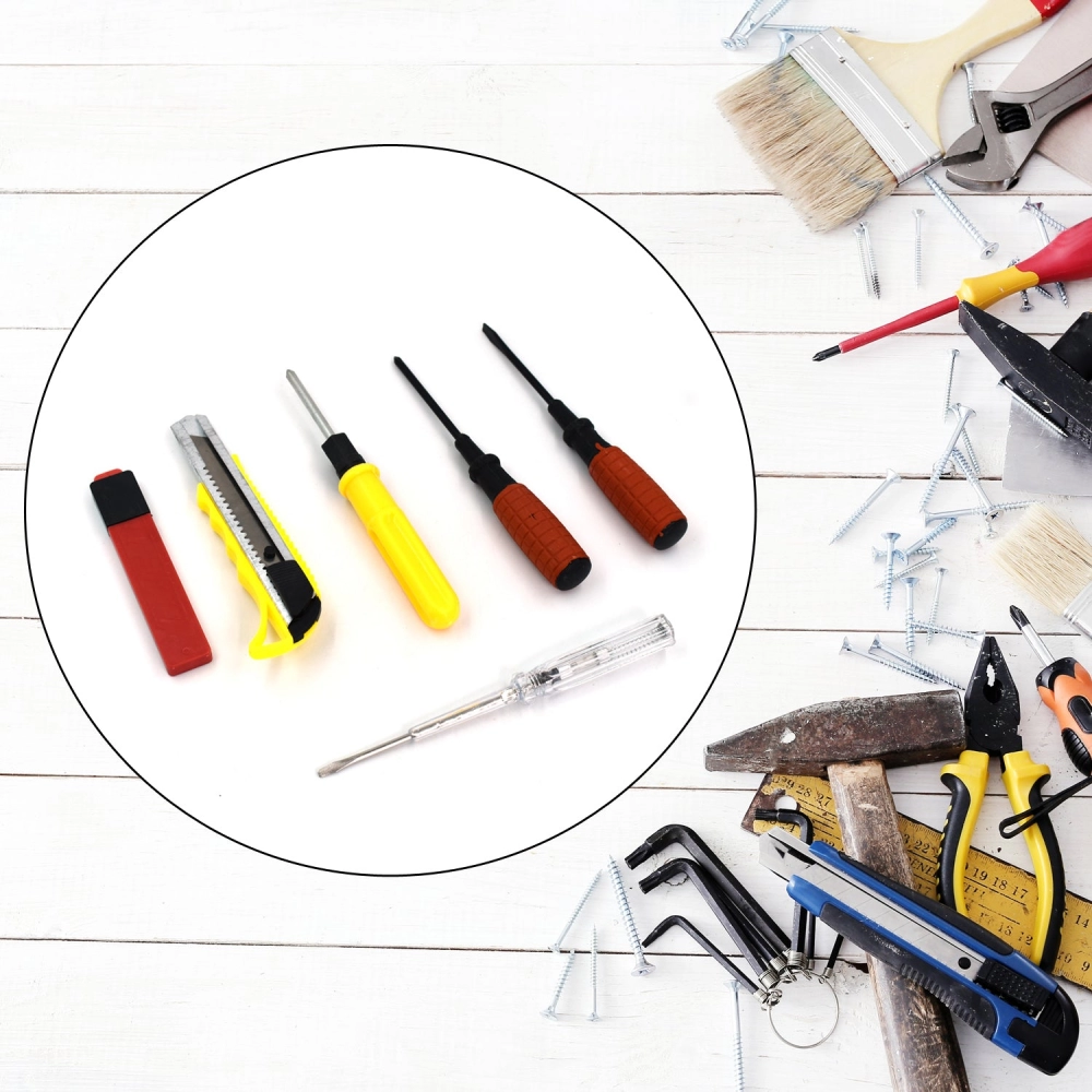 Screwdriver And PVC Sheet Perspex Cutter Cutting Tool (Pack Of 6)