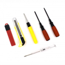 Screwdriver And PVC Sheet Perspex Cutter Cutting Tool (Pack Of 6)