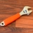 Adjustable Wrench With Heavy Duty Handle
