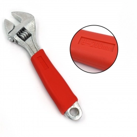 Adjustable Wrench With Heavy Duty Handle