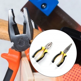 Sturdy Steel Combination Plier for Home and Professional Use 2pc