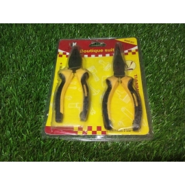 Sturdy Steel Combination Plier for Home and Professional Use 2pc