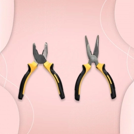 Sturdy Steel Combination Plier for Home and Professional Use 2pc