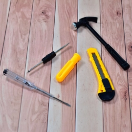 Claw Hammer Cutter Tool Kit, Screw Driver Hand Tool Kit