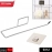 Stainless Steel Drill Free Self-Adhesive Paper Roll Holder Tissue Paper Stand Towel Bar Hanger Kitchen Towel Holder
