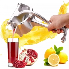 MANUAL ALUMINIUM METAL FRUIT PRESS JUICER  | BROWN BOX 