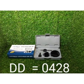 Wood Hole Saw Cutting Set (11 pcs, 19-64mm, Multicolour)