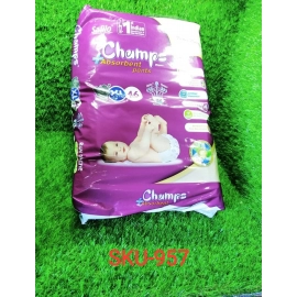 Premium Champs High Absorbent Pant Style Diaper Extra Large (XL) Size, 46 Pieces