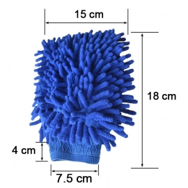 Double Sided Microfiber Hand Glove Duster