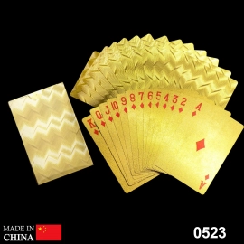 Gold Plated Poker Playing Cards | Golden