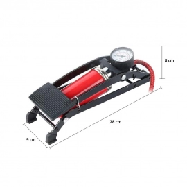 High Pressure Deluxe / Strong Foot Pump For Bicycle, Car, Bike